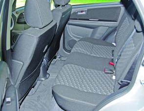 Thanks to wide rear doors passengers entering the SX4’s rear seating area won’t have the slightest difficulty.